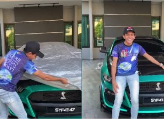 Dahulu tunggang kapcai dan sewa kereta kini mampu beli Ford Mustang