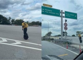 Fobia tunggang motor, lelaki guna EUC ulang alik ke tempat kerja