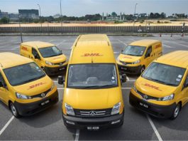 DHL, kurier pertama guna kenderaan elektrik di Malaysia