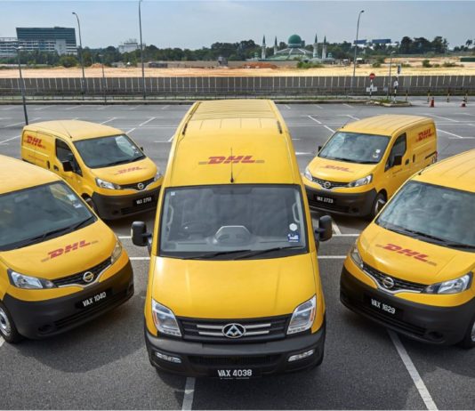 DHL, kurier pertama guna kenderaan elektrik di Malaysia
