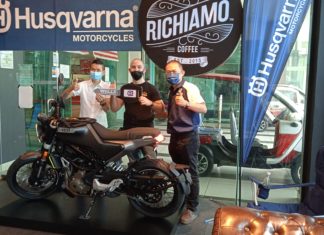 Cafe Racer Versi Rim Lidi Di Pasaran Malaysia -Husqvarna