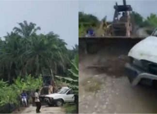 Kes jengkaut rempuh Ford Ranger, polis tahan tiga lelaki