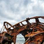 Kapal perang WWII muncul di Iwo Jima_2