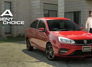 Proton lancar Saga CKD di Pakistan