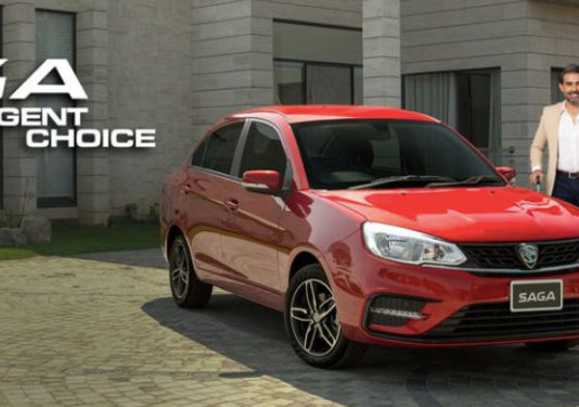 Proton lancar Saga CKD di Pakistan