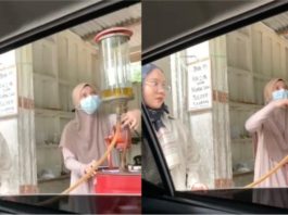 Gadis temui pam minyak tradisional di Dabong, Kelantan, sesuatu yang ‘rare’ zaman ini