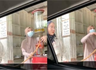 Gadis temui pam minyak tradisional di Dabong, Kelantan, sesuatu yang ‘rare’ zaman ini