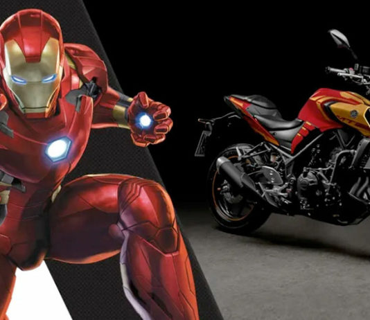 Yamaha Brazil perkenal MT-03 versi Iron Man, harga RM21k