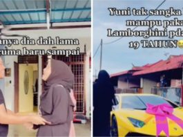 Ibu mengandung 19 tahun nak supercar Lamborghini, akhirnya suami tunaikan janji