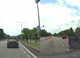 Lompat keluar dari Myvi kena gangguan bukan gaduh