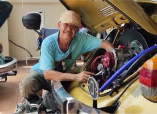 Pesara guru pakar baiki kereta antik termasuk VW