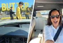 Selepas disentuh ahli BTS, ramai nak beli kereta BMW wanita ini