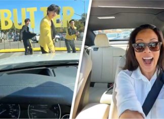 Selepas disentuh ahli BTS, ramai nak beli kereta BMW wanita ini