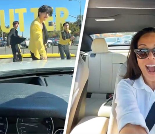 Selepas disentuh ahli BTS, ramai nak beli kereta BMW wanita ini
