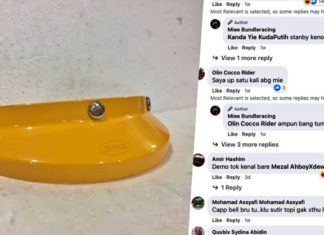 ‘Cap’ helmet Bell dijual harga RM15k, demo dok kenal barey!