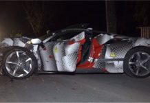 Prototaip Ferrari SF90 Stradale kemalangan ketika uji pandu
