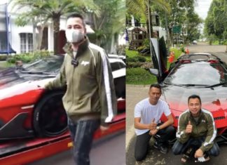 Terbakar dua tahun lalu, akhirnya Lamborghini Aventador Raffi Ahmad kembali