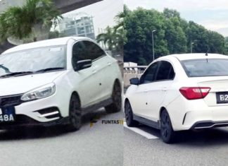 #Spyshot: Proton Saga MC2 dikesan jalani ujian