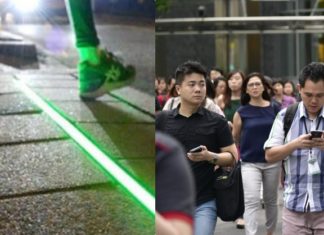 Kes kemalangan ‘smombie’ tinggi, sudahnya Korea Selatan cipta sistem amaran khas di lintasan belang…..