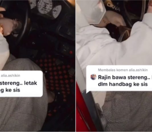 Kereta ‘panas’, wanita ini cabut stereng Honda Civic EK99 setiap kali parkir