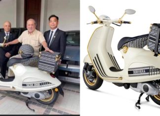 Sultan Ibrahim pemilik Vespa 946 Dior Edisi terhad di Malaysia, harga RM400k?