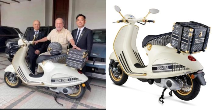 Sultan Johor Vespa Dior