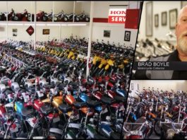 Lelaki Ini Memiliki Koleksi 1,200 Motosikal, 400 Daripadanya Jenama Honda