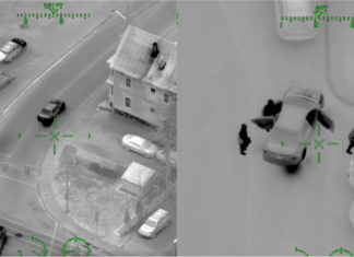 Polis AS buru pencuri guna helikopter dengan ciri kamera terma