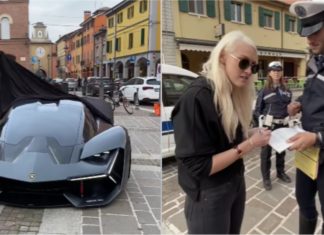 Supercar Blondie terkedu disaman ketika reviu model konsep Lamborghini depan gereja, rupanya….