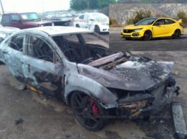 Honda Civic Type R Edisi Terhad (2021) ‘rentung’ dilelong, rekod odometer 1.6km saja