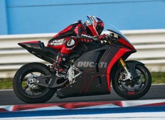 Jentera lumba Ducati MotoE pertama kali jalani ujian di litar