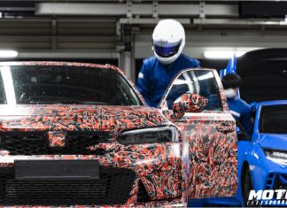Model prototaip Honda Civic Type R (2023) dikesan jalani ujian di Litar Suzuka