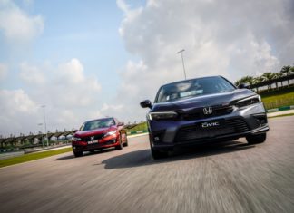 Honda Civic serba baharu sedap pandu, rupanya penanda aras Audi A3 dan A4
