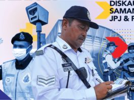 JPJ & PDRM tawar diskaun saman sehingga 80% dari 9-12 Disember 2021