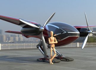 Kereta terbang ‘burung gergasi’ sentuhan pereka Afrika