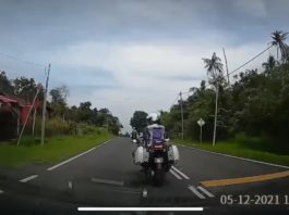 Buat hal lagi, polis kesan individu lagak marshal