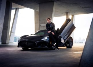 David Beckham pilih hitam dan merah jambu untuk MC20 Fuoriserie Edition