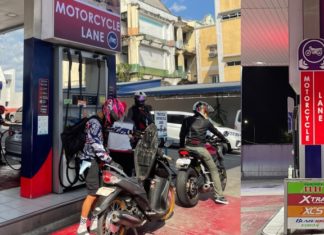 Petron sediakan pam minyak khas buat rider, penunggang motor Filipina rasa diskriminasi