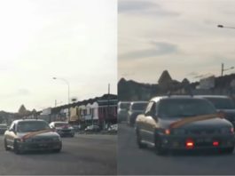 Pemandu Proton Wira berlagak marsyal disiasat polis, kereta turut ditahan