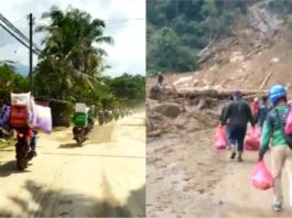 Unsung hero, geng rider hantar bantuan banjir ke kawasan orang asli yang tidak boleh diakses 4×4