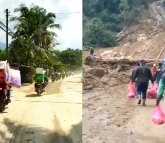 Unsung hero, geng rider hantar bantuan banjir ke kawasan orang asli yang tidak boleh diakses 4×4