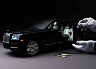 Bina Rolls-Royce Cullinan mini ini lebih lama berbanding model sebenar