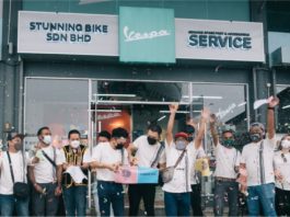 Vespa Kota Kinabalu kini rasmi dibuka