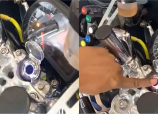 Takut dicuri, pemilik RX-Z ini guna sistem imbasan cap jari hidupkan motor!