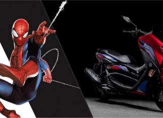Yamaha NMAX 2022 edisi Spiderman – ‘Korang dah tengok filem terbaru tu ker?’