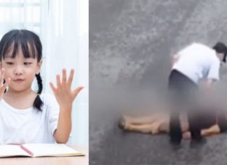 Bapa baring tengah jalan minta polis tahan, kecewa anak tak boleh selesai Matematik mudah