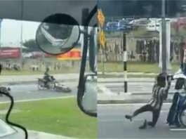 Lain dirakam lain terjadi, Spiderman tergamam lihat aksi ‘wheelie’ cium jalan