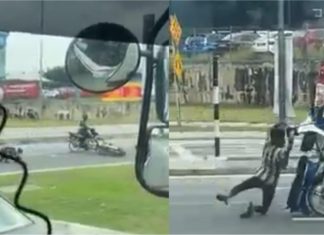 Lain dirakam lain terjadi, Spiderman tergamam lihat aksi ‘wheelie’ cium jalan