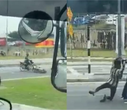 Lain dirakam lain terjadi, Spiderman tergamam lihat aksi ‘wheelie’ cium jalan