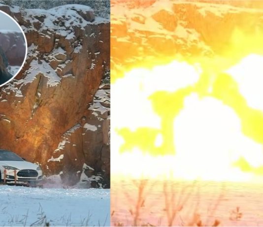 Bengang kos baiki bateri RM95k, pemilik Tesla ini letupkan keretanya, PUAS HATI!